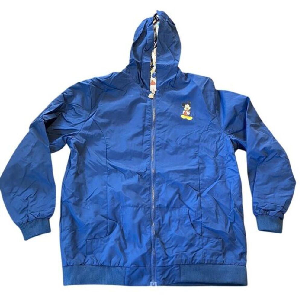 NWOT Disney Bradford Exchange Windbreaker Jacket Hoodie Women's Size M Zip up